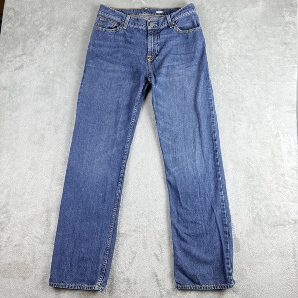 Vintage Polo Ralph Lauren Thompson Jeans Women 20 Blue Denim Cotton Straight Fit - Picture 1 of 16
